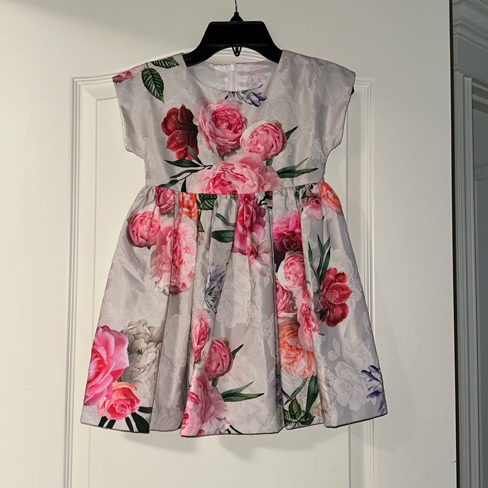 Flower print dress